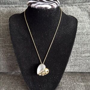 Alexis Bittar Heart Pendant Necklace